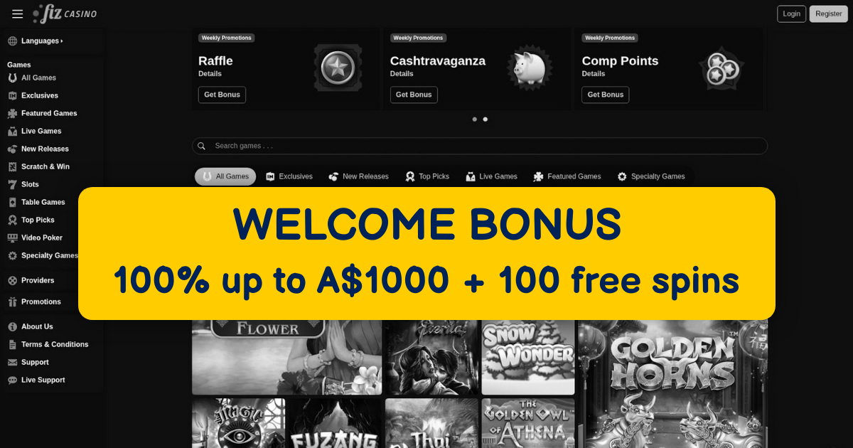 Fiji Casino welcome bonus
